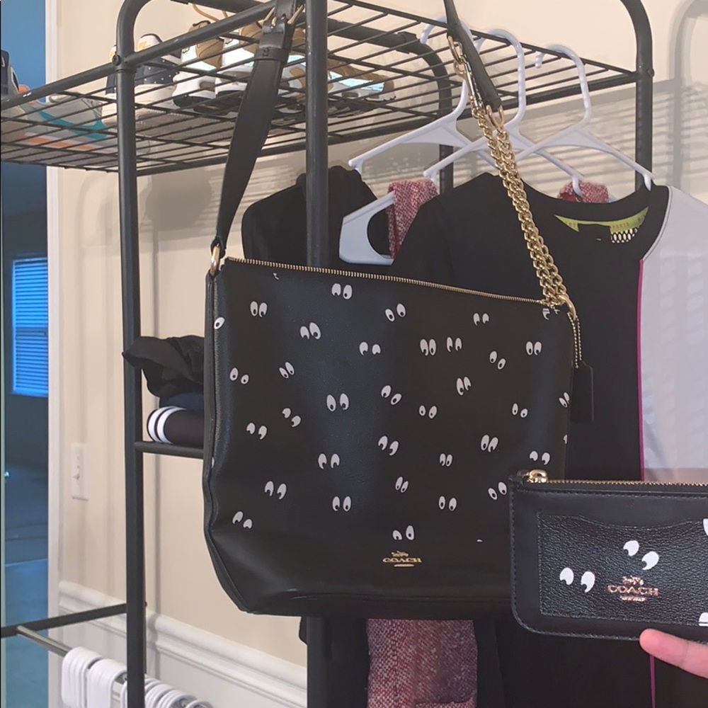 CoachxDisney purse + wallet!